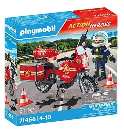 Playmobil Action - Brandbil på olycksplatsen