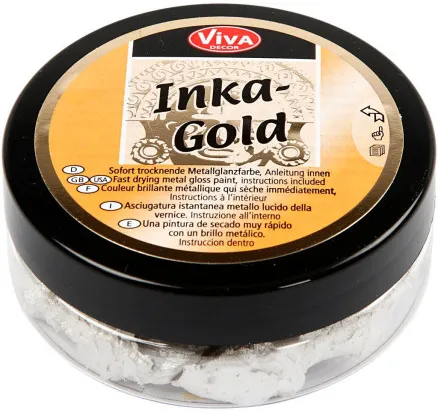 Inka Gold, platina, 50 ml/ 1 burk.