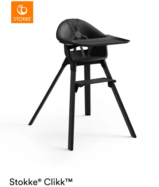 Clikk matstol - midnight black