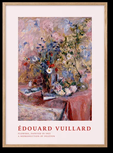 Peléton Flowers 70x100 Affisch